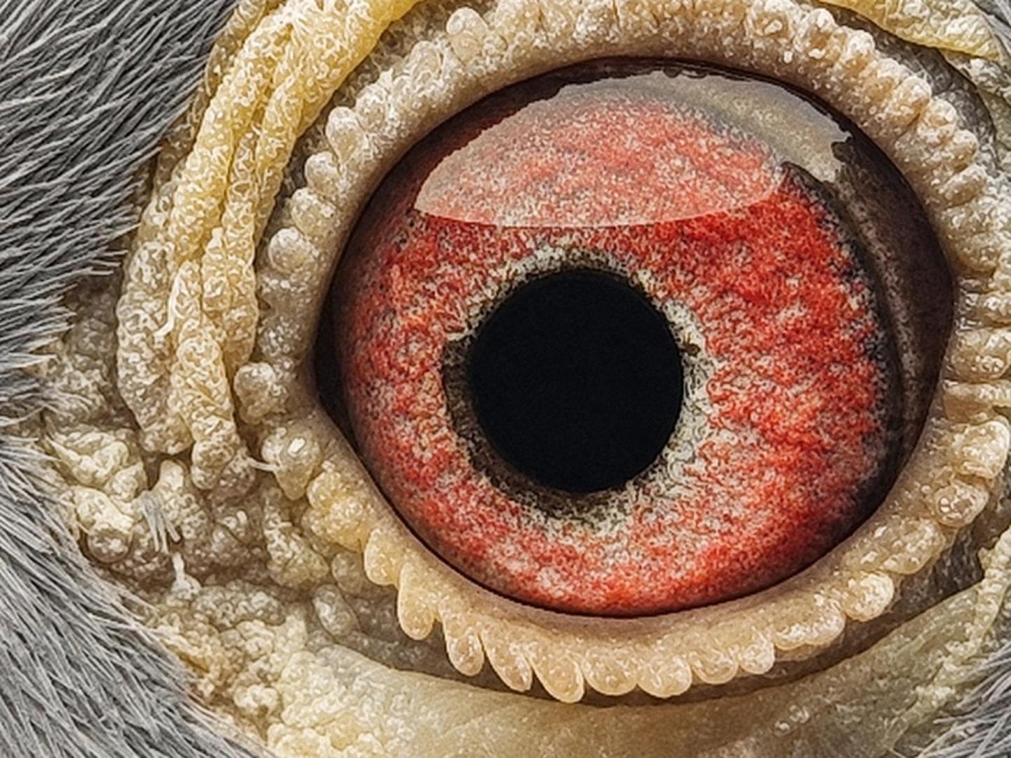 Pigeon eye